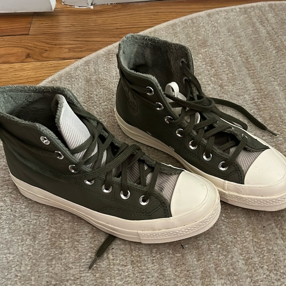 Converse green leather - Chuck Taylor